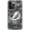 NHL Tampa Bay Lightning Camo iPhone 15 Pro Clear Case